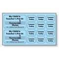 Rectangle Postcard w/ 14 Decals